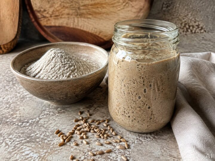 Roggensauerteig ansetzen