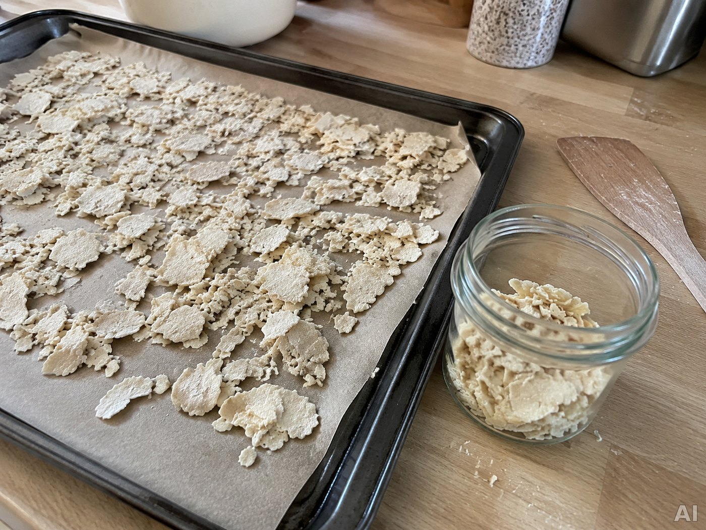 Sauerteig trocknen