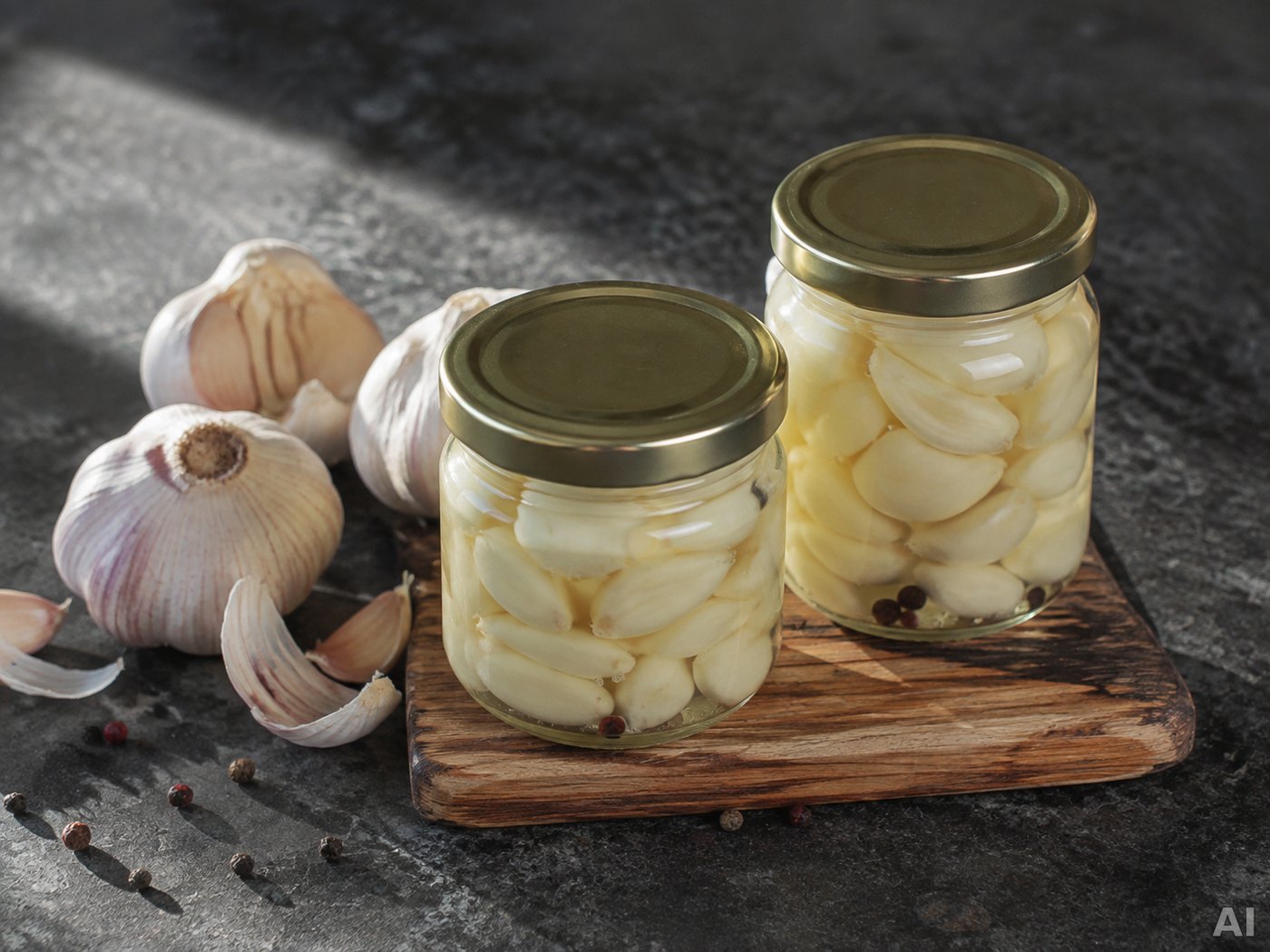 Knoblauch einlegen