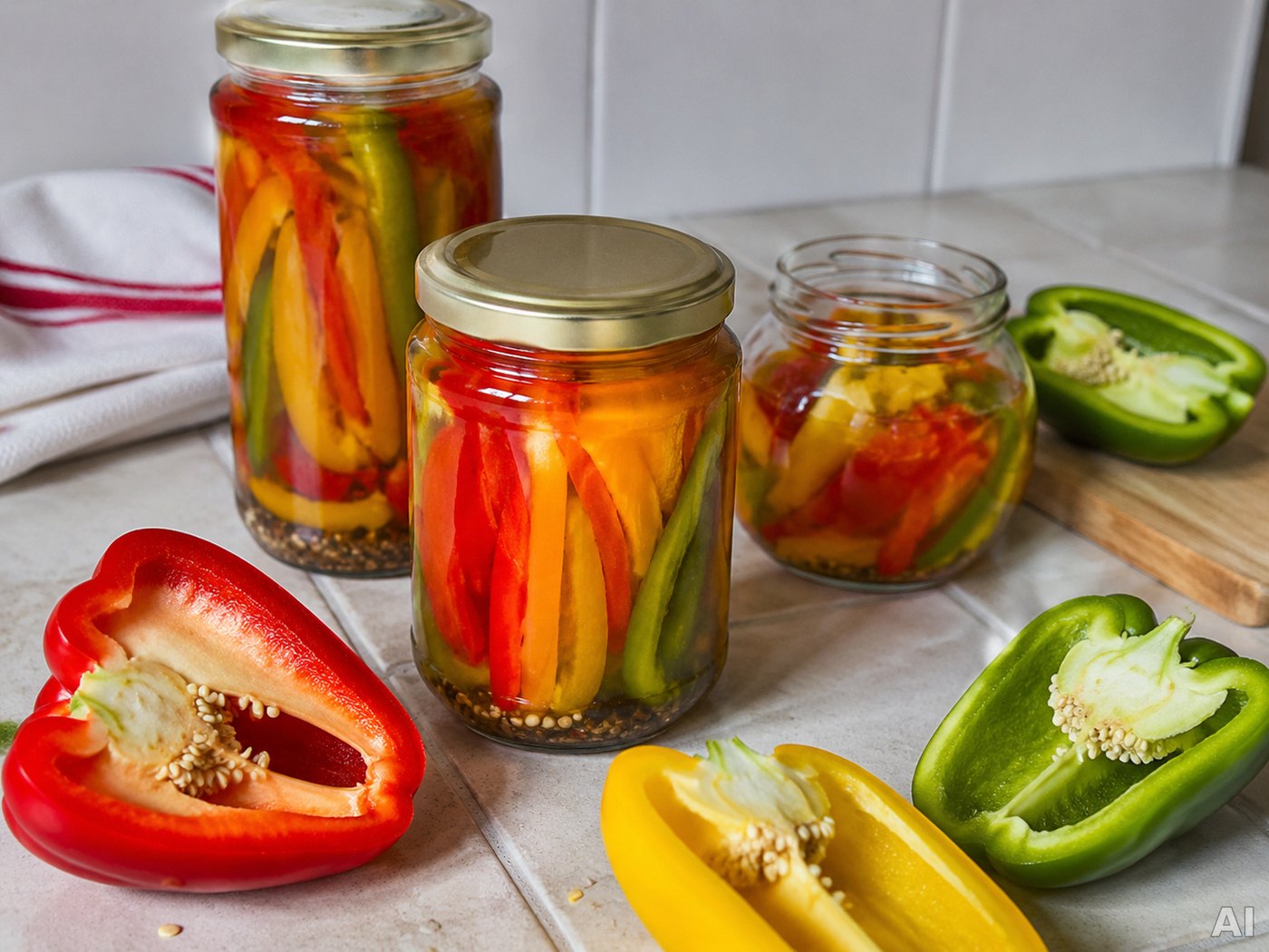 Paprika einlegen